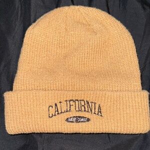 Tan Cali Beanie